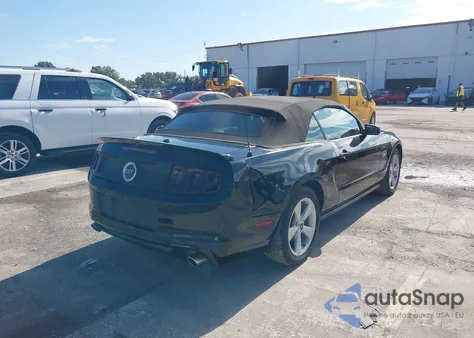 2014 Ford Mustang Gt Premium из США, поврежденный, VIN 1ZVBP8FF8E5245909